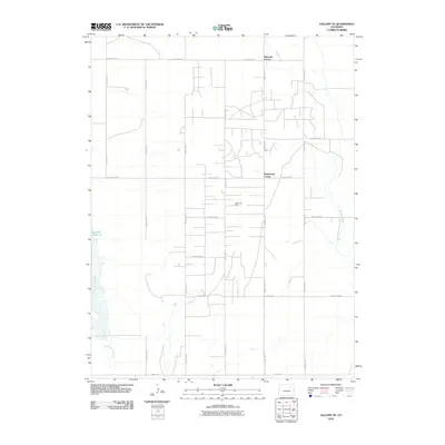 2010 Map of Vallery SE, 2010 Print
