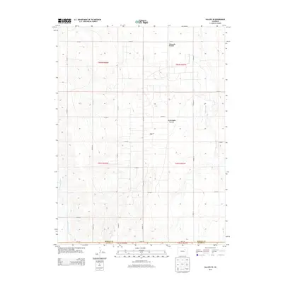 2013 Map of Vallery SE, 2013 Print