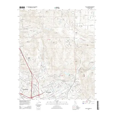 2015 Map of Valley Center, 2015 Print