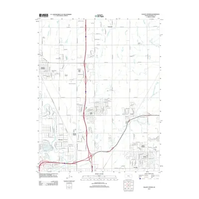 2012 Map of Valley Center, 2012 Print