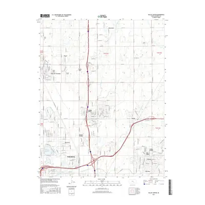 2015 Map of Valley Center, 2015 Print