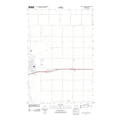 2011 Map of Valley City East, 2011 Print