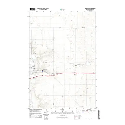 2014 Map of Valley City East, 2014 Print