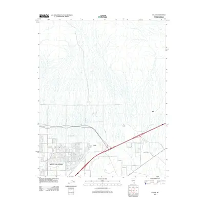 2012 Map of Valley, 2012 Print