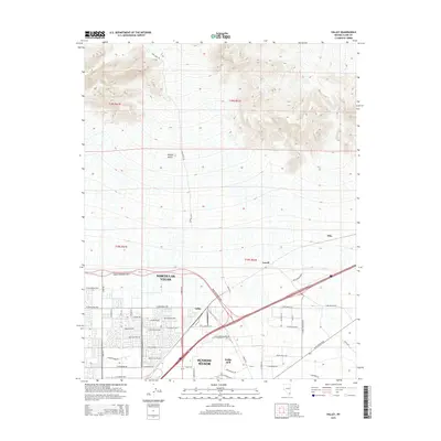 2015 Map of Valley, 2015 Print