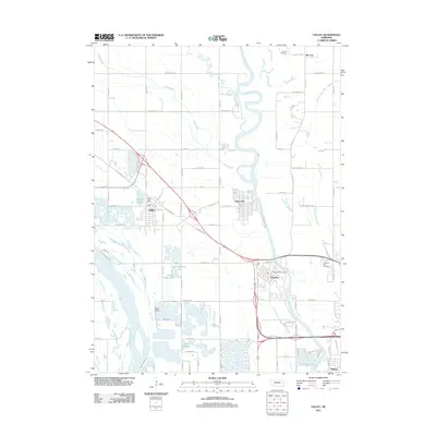 2011 Map of Valley, 2011 Print