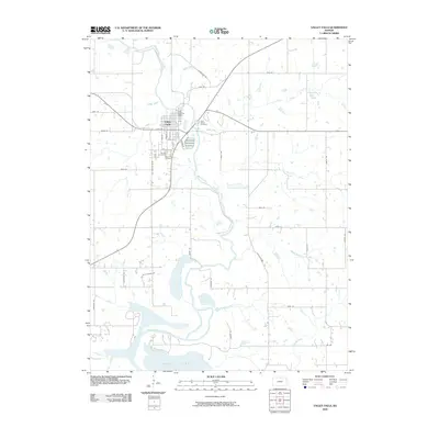 2009 Map of Valley Falls, 2009 Print