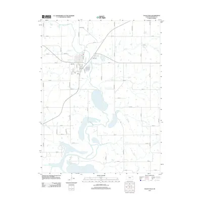 2012 Map of Valley Falls, 2012 Print