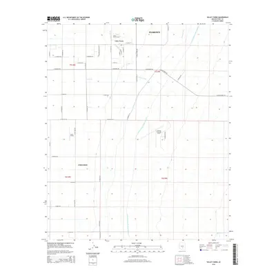 2014 Map of Valley Farms, 2014 Print