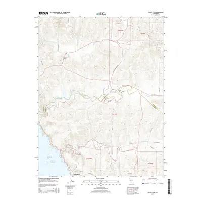 2015 Map of Valley Ford, 2015 Print