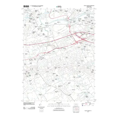 2010 Map of Valley Forge, 2010 Print