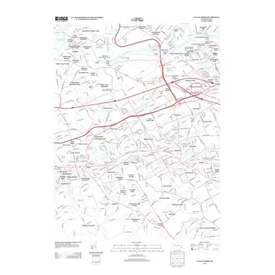 2013 Map of Valley Forge, 2013 Print