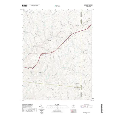 2019 Map of Valley Grove, 2019 Print