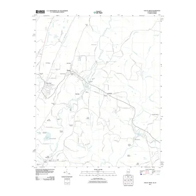 2011 Map of Valley Head, 2011 Print