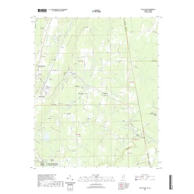 2020 Map of Valley Head, 2020 Print