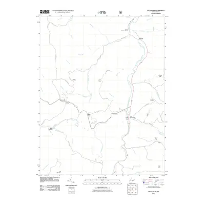 2011 Map of Valley Head, 2011 Print