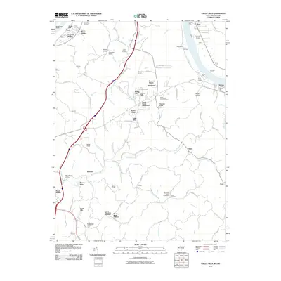 2010 Map of Valley Mills, 2010 Print