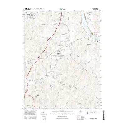 2014 Map of Valley Mills, 2014 Print