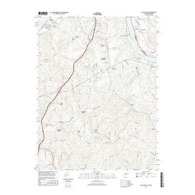 2016 Map of Valley Mills, 2016 Print