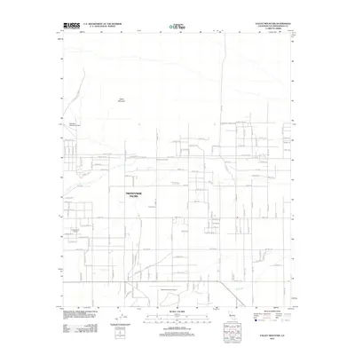 2012 Map of Valley Mountain, 2012 Print