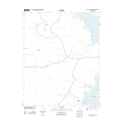 2012 Map of Valley of Fire East, 2012 Print