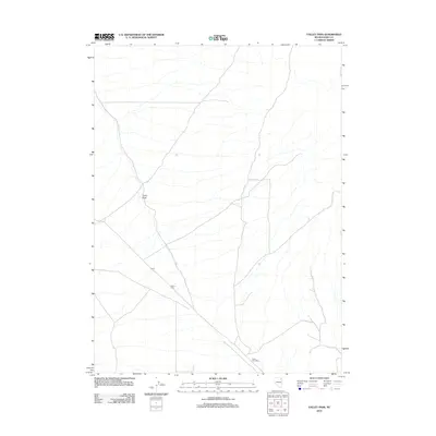 2012 Map of Valley Pass, 2012 Print