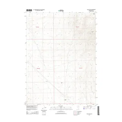 2015 Map of Valley Pass, 2015 Print