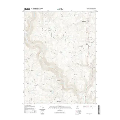 2014 Map of Valley Point, 2014 Print