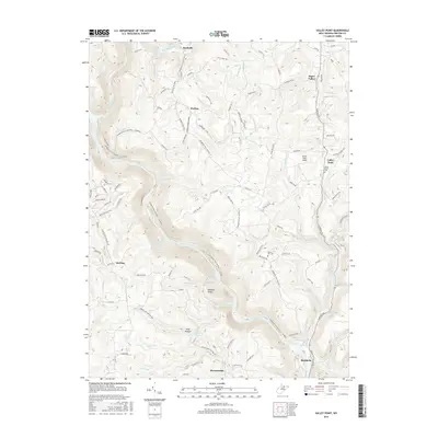2016 Map of Valley Point, 2016 Print
