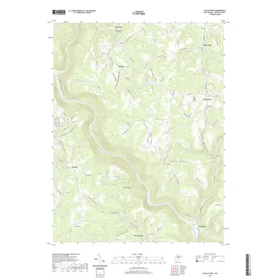 2019 Map of Valley Point, 2019 Print