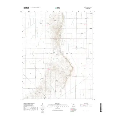 2017 Map of Valley Ridge, 2017 Print