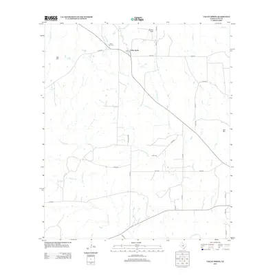 2012 Map of Valley Spring, 2012 Print