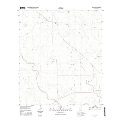 2016 Map of Valley Spring, 2016 Print