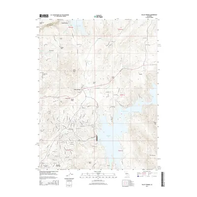 2015 Map of Valley Springs, 2015 Print