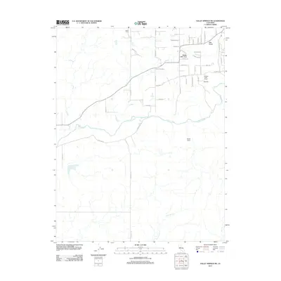 2012 Map of Valley Springs SW, 2012 Print