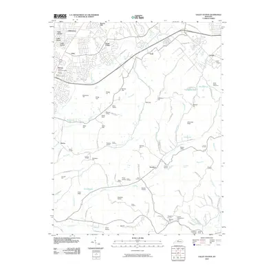 2010 Map of Valley Station, 2010 Print