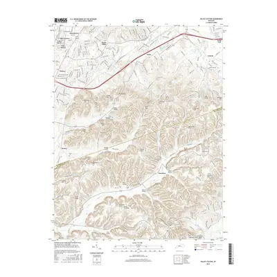 2016 Map of Valley Station, 2016 Print