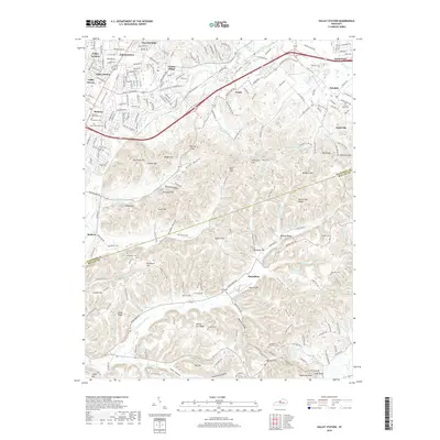 2019 Map of Valley Station, 2019 Print