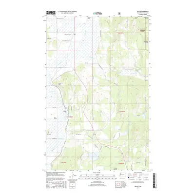 2017 Map of Valley, 2017 Print