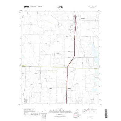 2019 Map of Valley View, 2019 Print