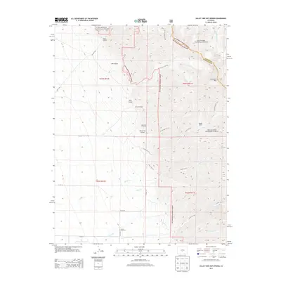 2013 Map of Valley View Hot Springs, 2013 Print