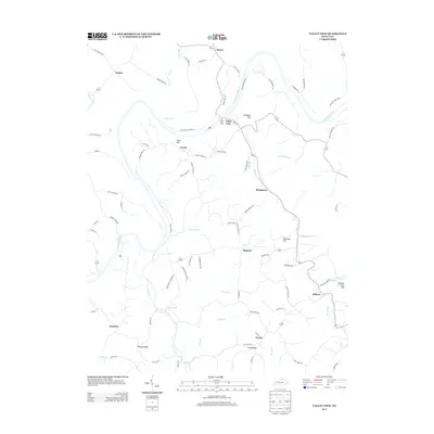 2013 Map of Valley View, 2013 Print