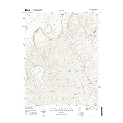 2016 Map of Valley View, 2016 Print