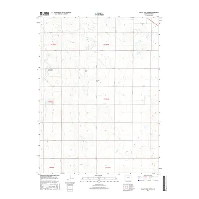 2016 Map of Valley View School, 2016 Print