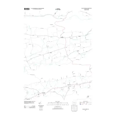 2013 Map of Valley View, 2013 Print