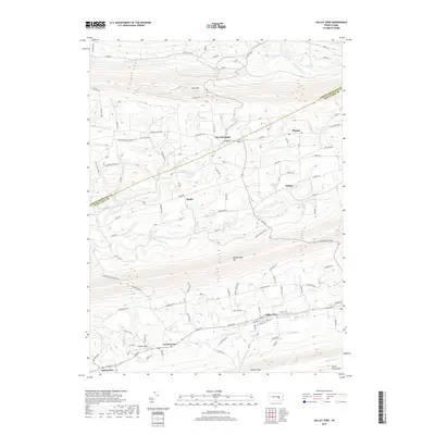 2019 Map of Valley View, 2019 Print