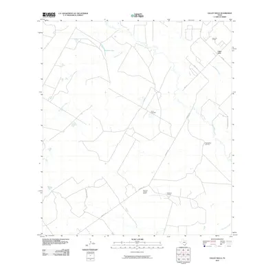 2010 Map of Valley Wells, 2010 Print