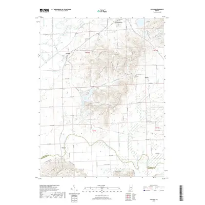 2019 Map of Vallonia, 2019 Print