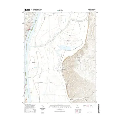 2015 Map of Valmeyer, 2015 Print