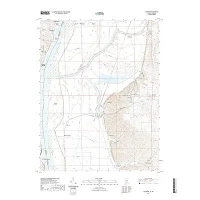 2021 Map of Valmeyer, 2021 Print